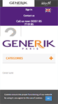 Mobile Screenshot of generik.fr